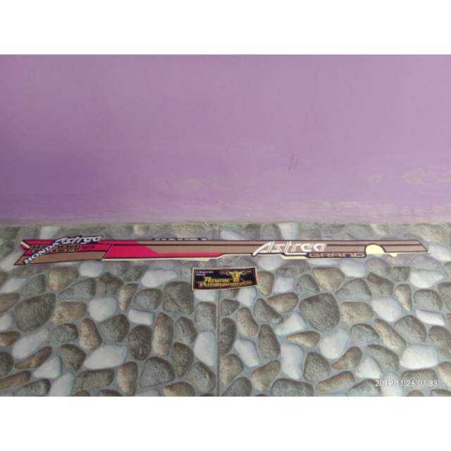Sticker honda grand bulus-grandampal custom