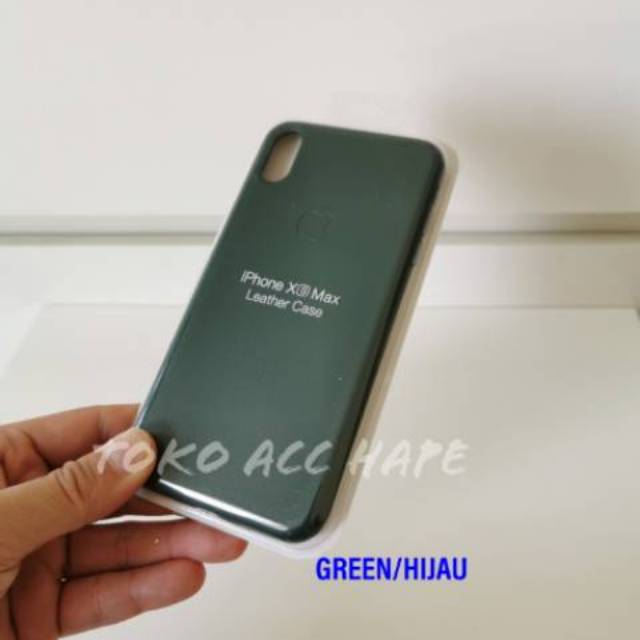 LEATHER CASE TERMURAH COVER SOFT HARD ORIGINAL IPHONE XS MAX HARDCASE KULIT