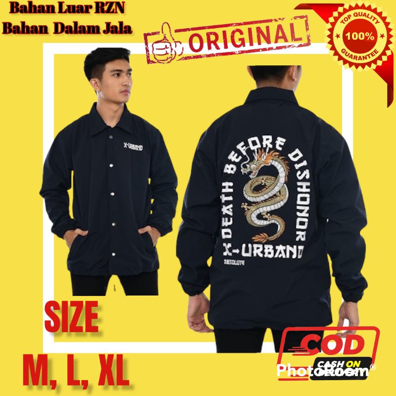 jaket coach huriman original x urband absolute jacket pria wanita japanese japan jepang atasan kekin