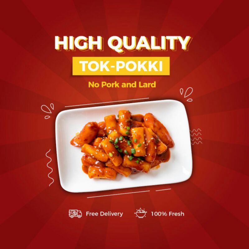 

Tokpokki Instant 떡볶이