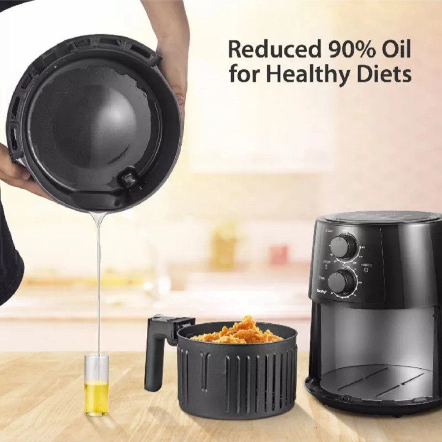 Midea Air Fryer MF-TN35B Smokeless Overheating Protection Less Oil