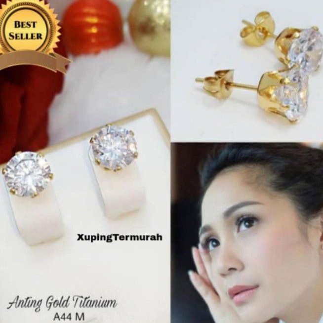 Xuping Perhiasan Anting Wanita A44M