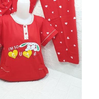 ♠ Baju tidur wanita 3in1 Patricia premium ◄