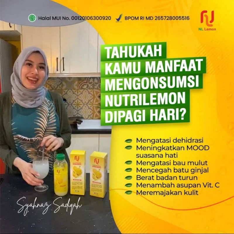 

NUTRI LEMON - 100% PURE LEMON ORIGINAL