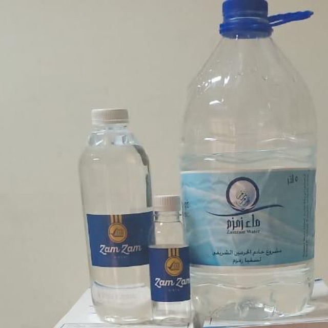

Air Zamzam 100% original Asli Haramain