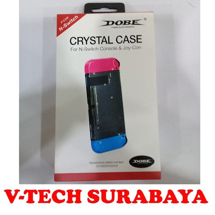 DOBE CRYSTAL CASE FOR NINTENDO SWITCH