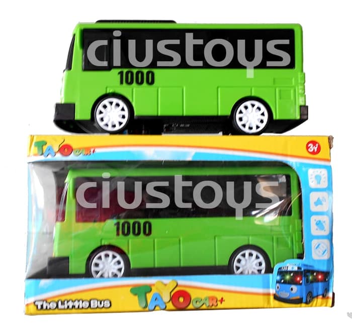 MAINAN TAYO LITTLE BUS SCHOOL MOBIL TAYO LAMPU PR-17271