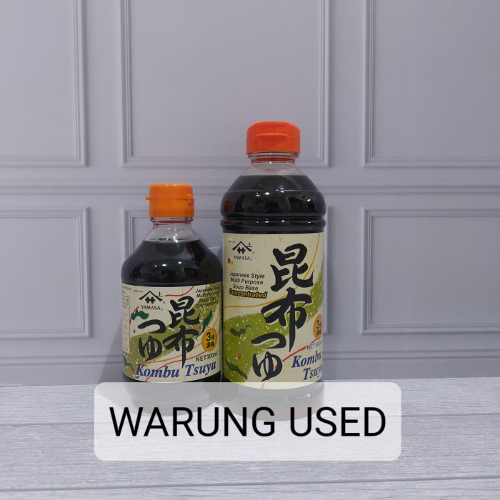 

Yamasa Kombu Tsuyu In Japan 300Ml / Saus Bumbu Untuk Soup Soba