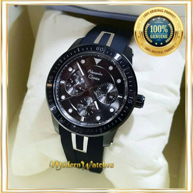 Jam Alexandre Christie 2772 Jam Tangan Wanita Original Termurah AC 2772 Black Hitam AC2772