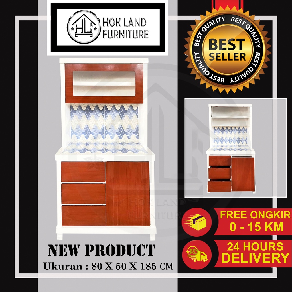 Lemari sayur 2 pintu lemari rak piring dapur minimalis / Lemari Sayur 2 Pintu Kayu Multiplek / LS780