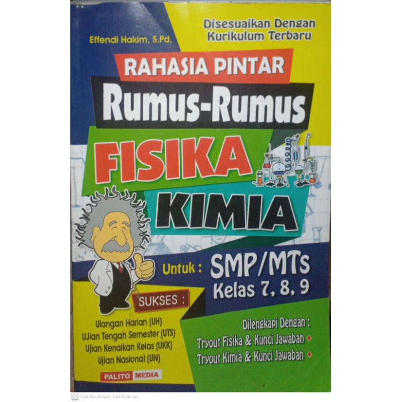 Buku Rahasia Pintar RUMUS-RUMUS FISIKA KIMIA