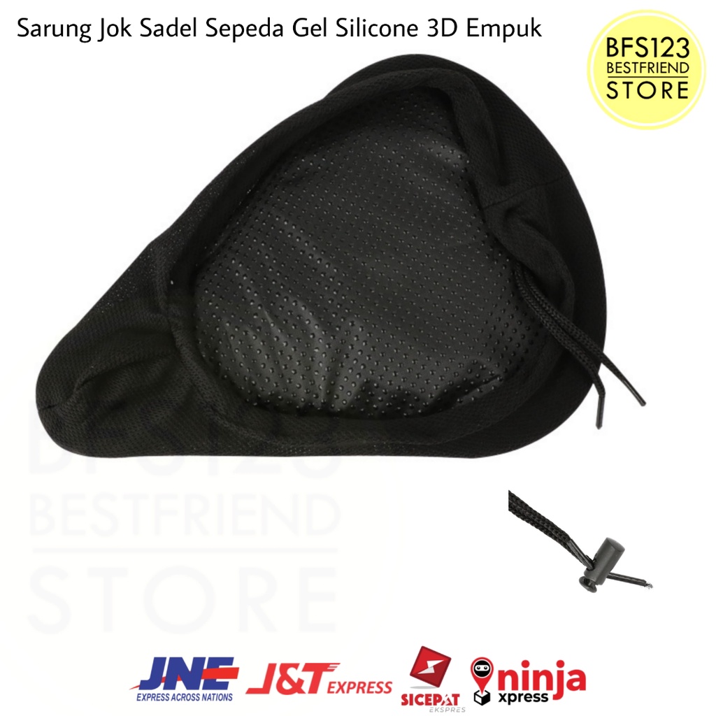 Sarung Jok Sadel Sepeda Gel Silicone 3D Empuk