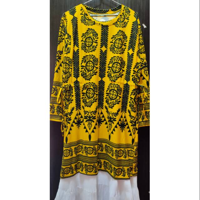 Tunik ayura motif etnik