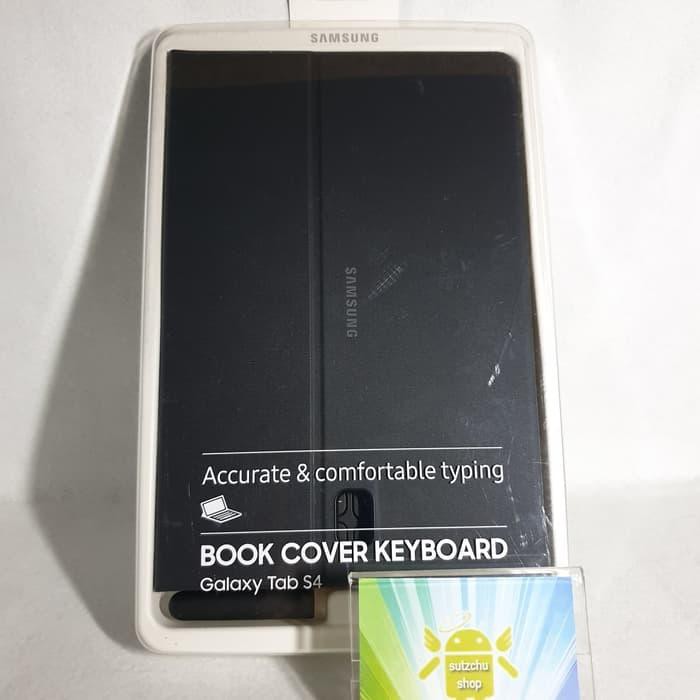 {aksesoris-tablet} book cover keyboard samsung galaxy tab s4 ORIGINAL 100%