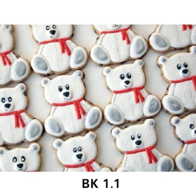 

Butter Cookies Beruang Kutub 1 (kukis hias karakter)