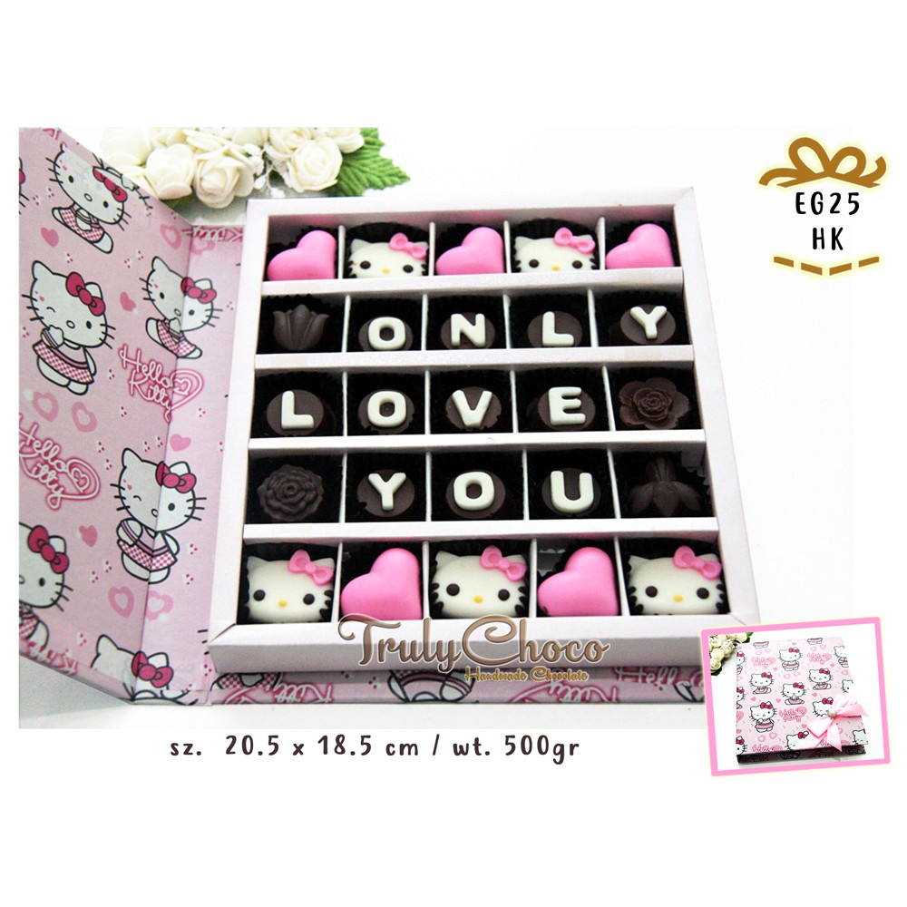 

Trulychoco - Kado Hellokitty - Cokelat Cinta