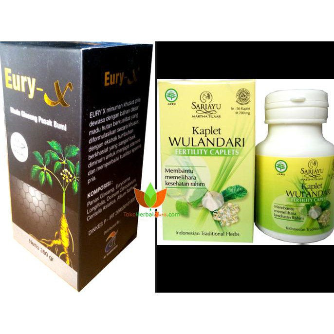 Hott Paket Madu Eury X Dan Kaplet Wulandari Sariayu, Herbal Penyubur Hott
