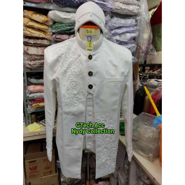 Beskap Pengantin Payet Size S, M, L