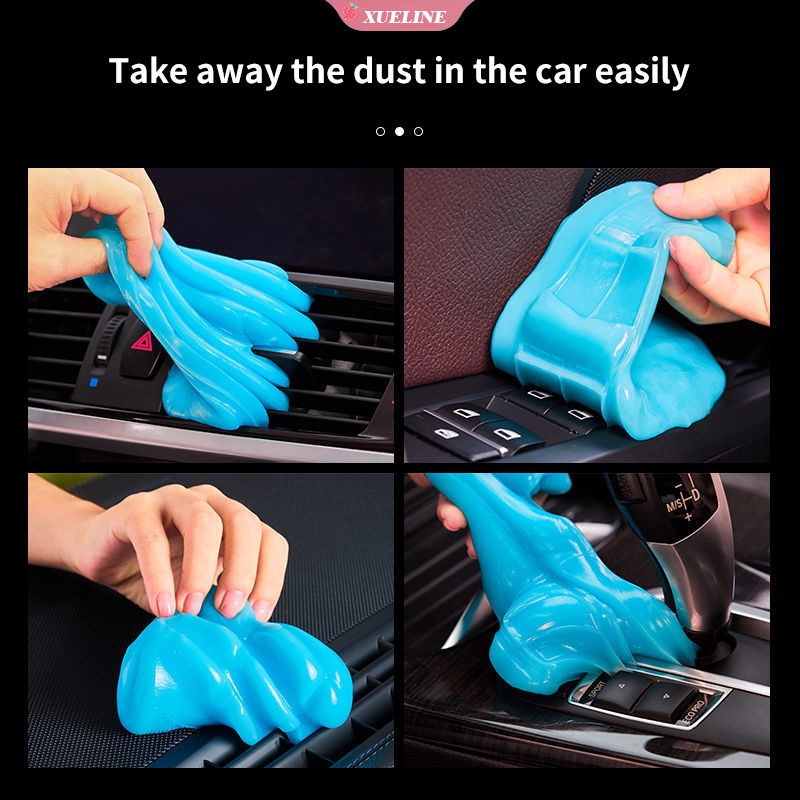 Gel Slime Pembersih Debu Untuk Interior Mobil / Keyboard Komputer