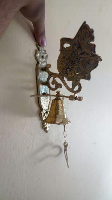 Bel Pintu Lonceng Motif Semar Kuning - Klinting Motif Semar