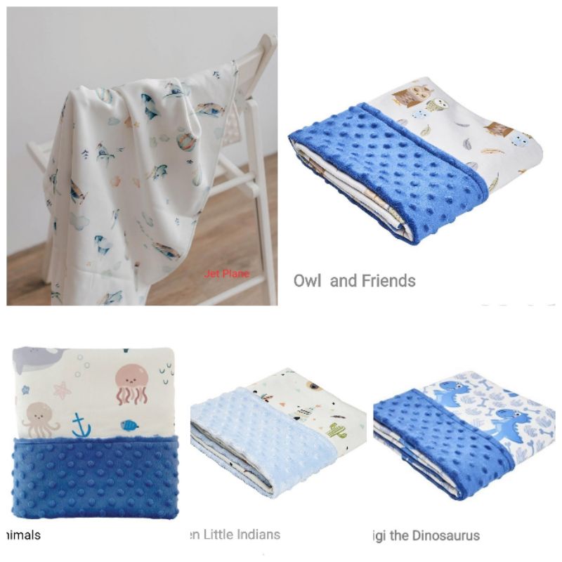 Cottonseeds Baby Blanket/selimut bayi