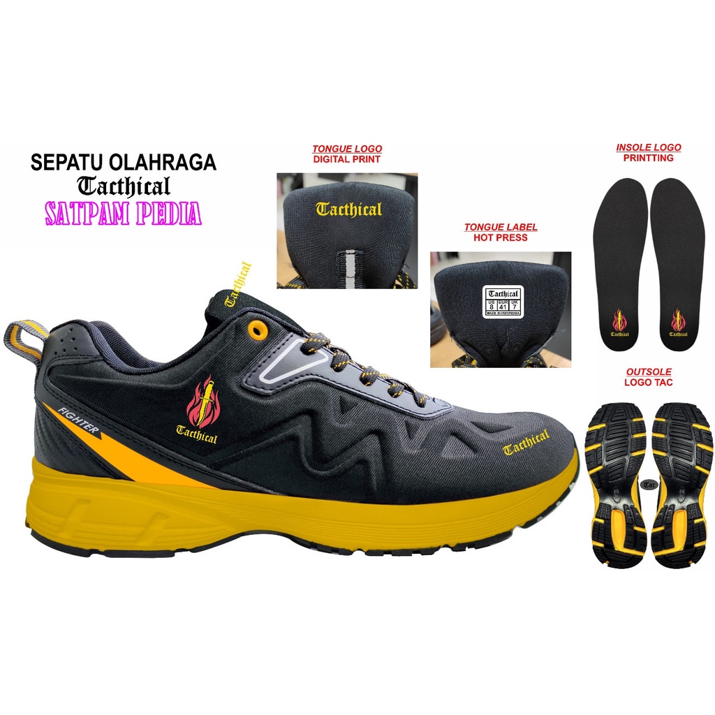 Sepatu Kets Sneakers Tactical - Sepatu Olahraga Tactical