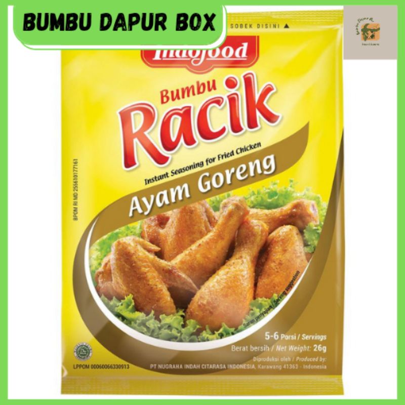 

Bumbu Racik Indofood Ayam Goreng