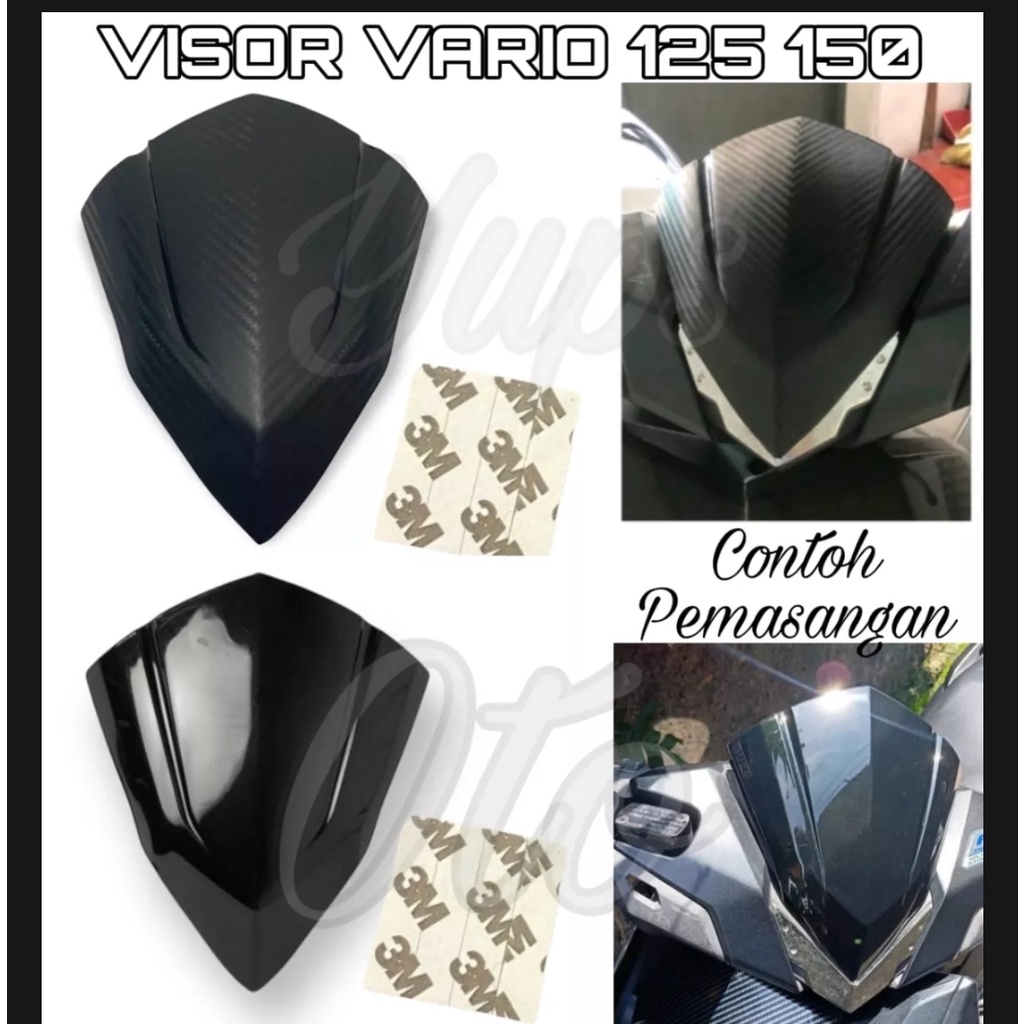 Visor Vario 125 LED visor Vario 150 esp LED 2016-2017