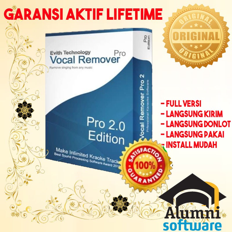 [FULL VERSION] Vocal Remover V2.0 Software Musik - GARANSI AKTIVASI