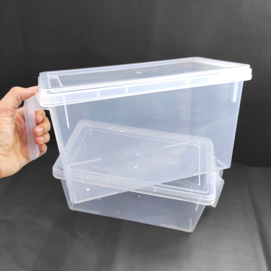 Kotak Kontainer Penyimpanan Makanan Kulkas Kitchen Storage Box Food