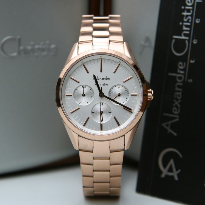 ORIGINAL Jam Tangan Wanita Alexandre Christie AC 2890 / AC2890 / 2890 Garansi Resmi 1 Tahun.