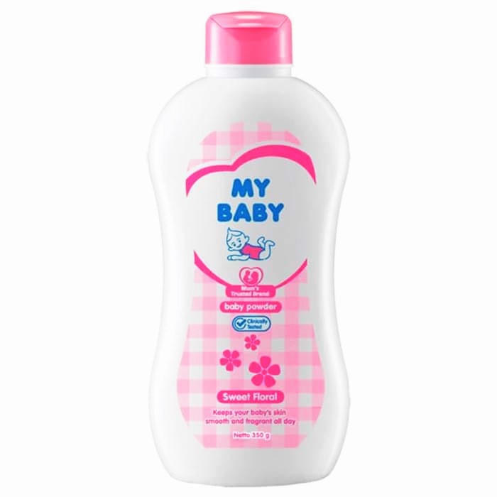 My Baby  Powder Sweet Floral - Bedak Tabur Bayi 350 GR