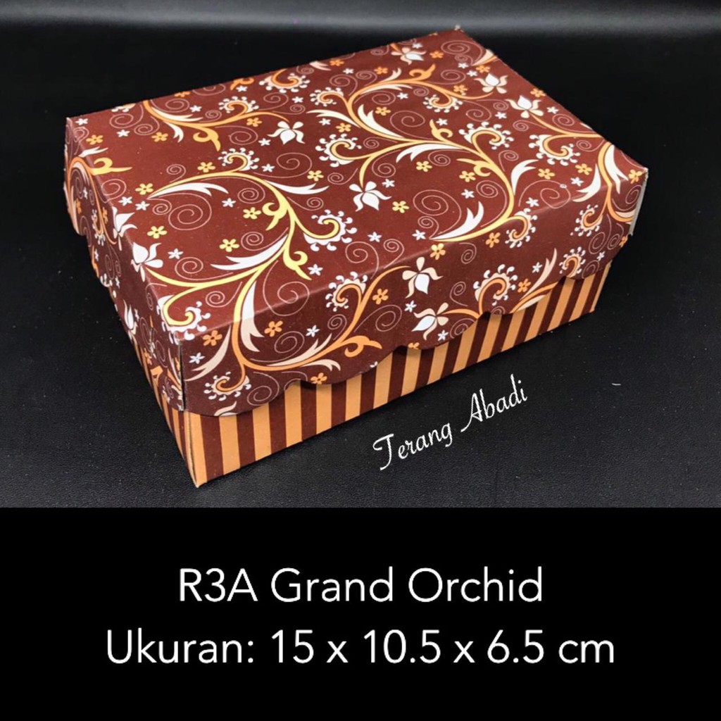 Dus Snack isi 3 / Dus Kue R3A 15 x 10.5 x 6.5 cm /Dus Roti/ Dos Snack Ultah /Dos Hajatan/Snack Box