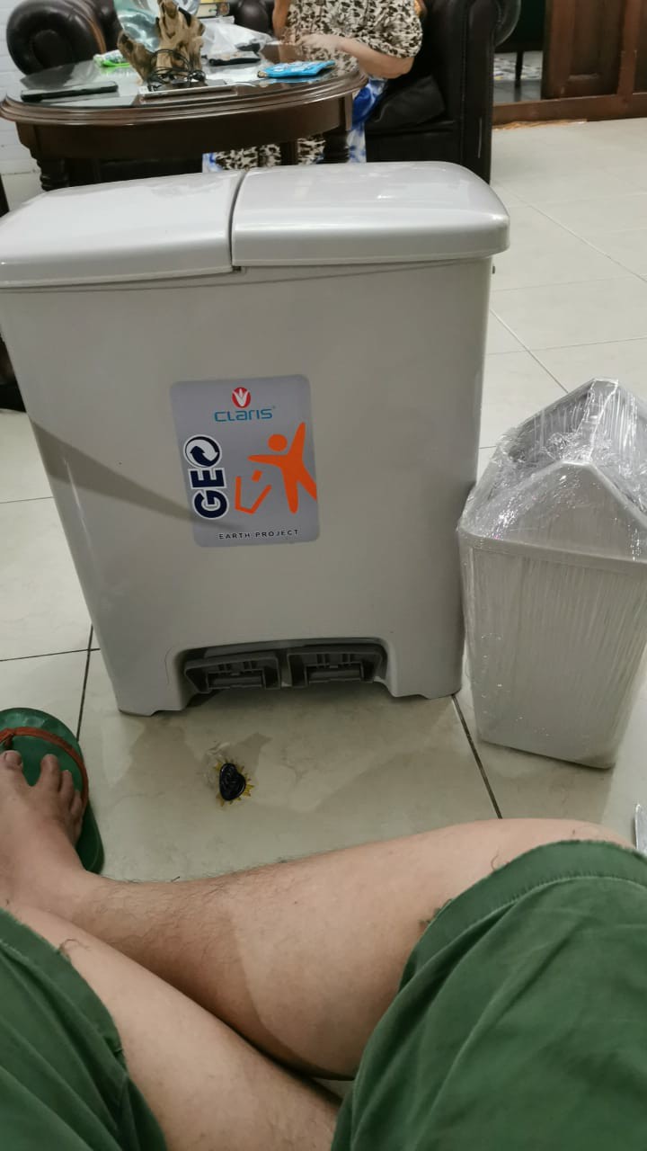 Tempat Sampah Geo 7 Liter Claris