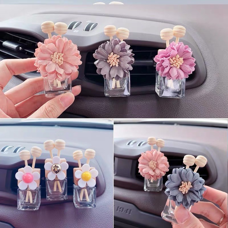 jepitan prfume ac mobil bottle bunga cute bottle parfume PARFUM KLIP // ruangan Mobil jepit klip AC pewangi airfreshener