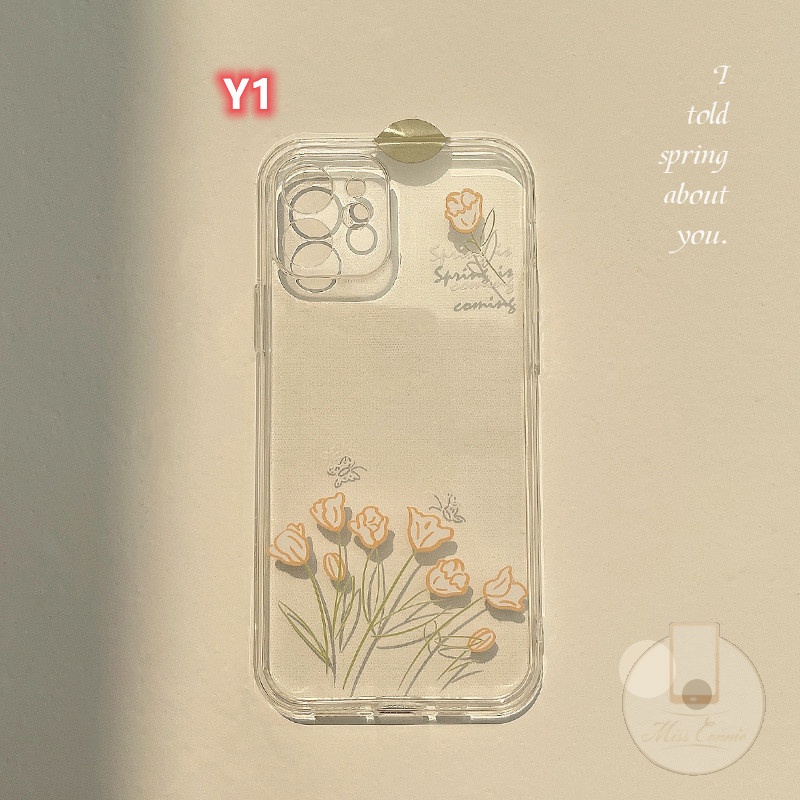 Casing Floarl Summer Case Xiaomi Redmi A1 9A 10 9 9T 9C NFC 10C POCO M3 M4 Pro POCO F4 X3 NFC Pro Note11 11S 9 8 10 10s Pro Max Plus Fresh Flowers Memo Transparan Soft Cover