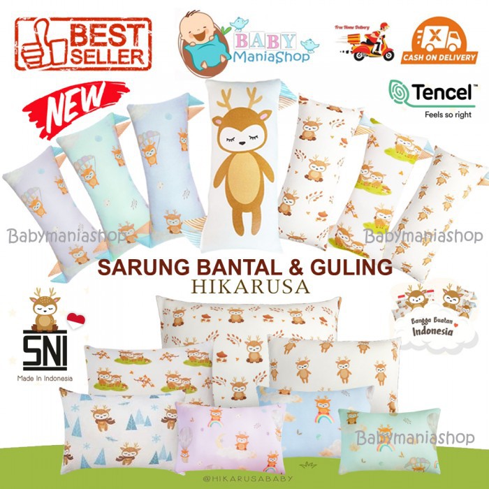 Hikarusa Hikaru Sarung Bantal Guling Sky Deer Snow Deer Size S M L Xl Jumbo Cover Pillow Buddy