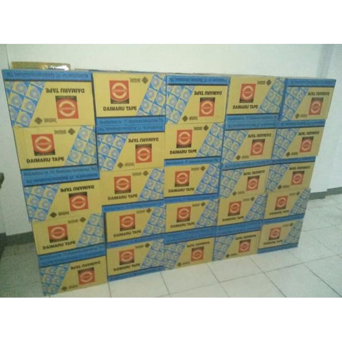 

PROMO GILA 100 DUS LAKBAN DAIMARU BENING 90 YARD 2 INCH .1 DUS @72ROLL