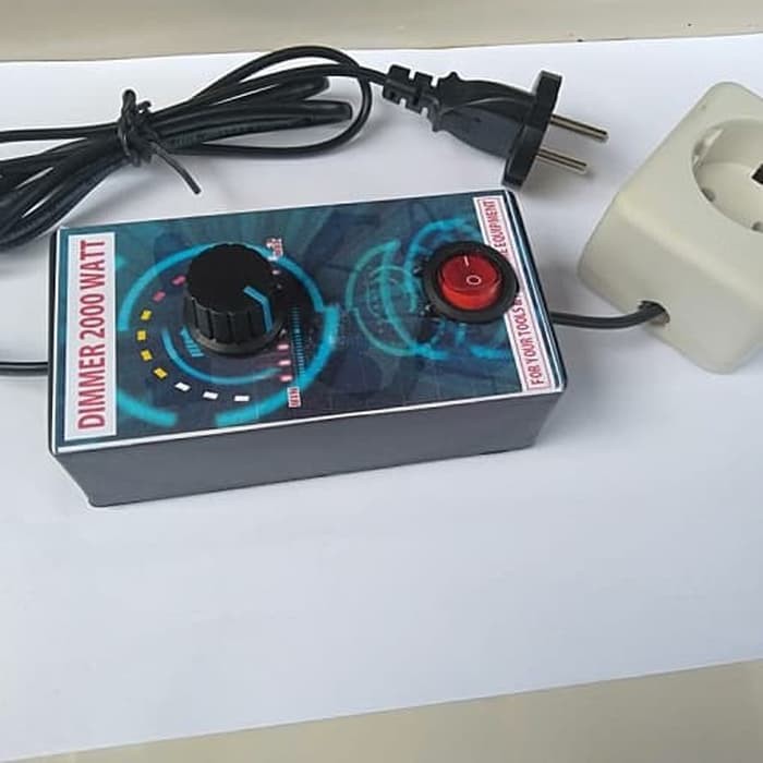 Pengatur Kecepatan Putaran Gerinda Bor Dinamo Dimer Dimmer 2000Watt