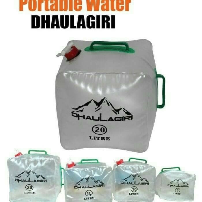 Jerigen Lipat Dhaulagiri Portable Water Tank Lipat Berbagai Ukuran