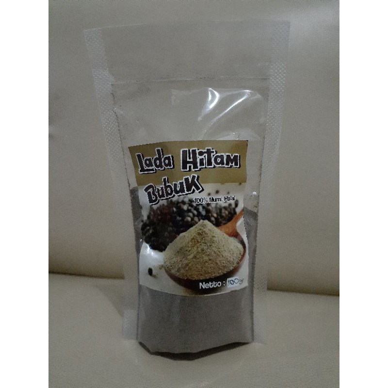 

Lada hitam bubuk murni 100%