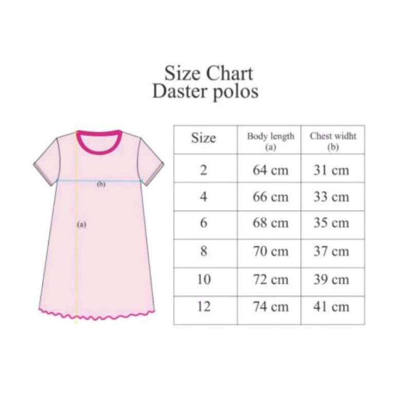 cutie honey daster baju tidur anak perempuan cewek cewe kado hadiah