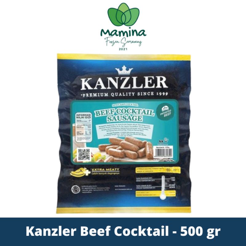 

Kanzler Beefcocktail 500gr Instan/Next Day Only