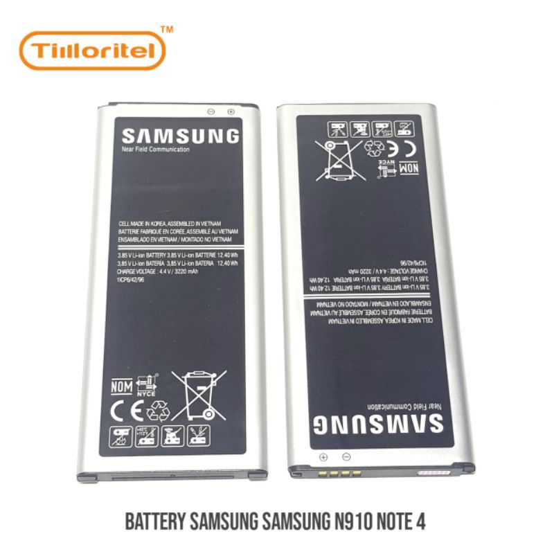 BATTERY SAMSUNG N910 NOTE 4