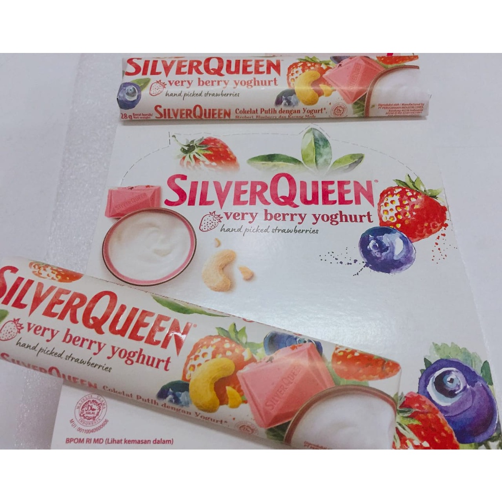 Cokelat SilverQueen Milk Chocolate 28 gram - Varian Rasa