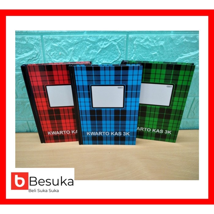 

Cantik Kiky Hard Cover Kwarto Kas 3K (Ukuran 20.5 X 15.5 Cm) 100 Lbr Limited