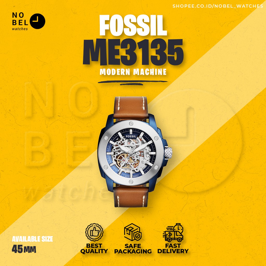 Fossil ME3135 ORIGINAL | Jam Tangan Pria Murah | Jam Tangan Fossil Murah