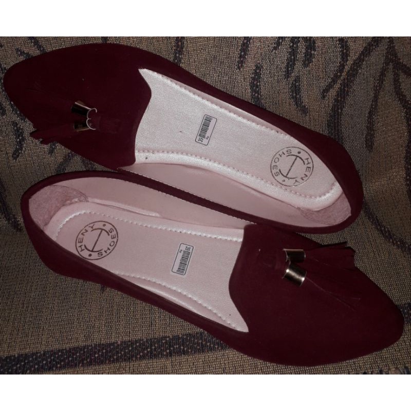 flatshoes/spansus/sandal sepatu wedges wanita