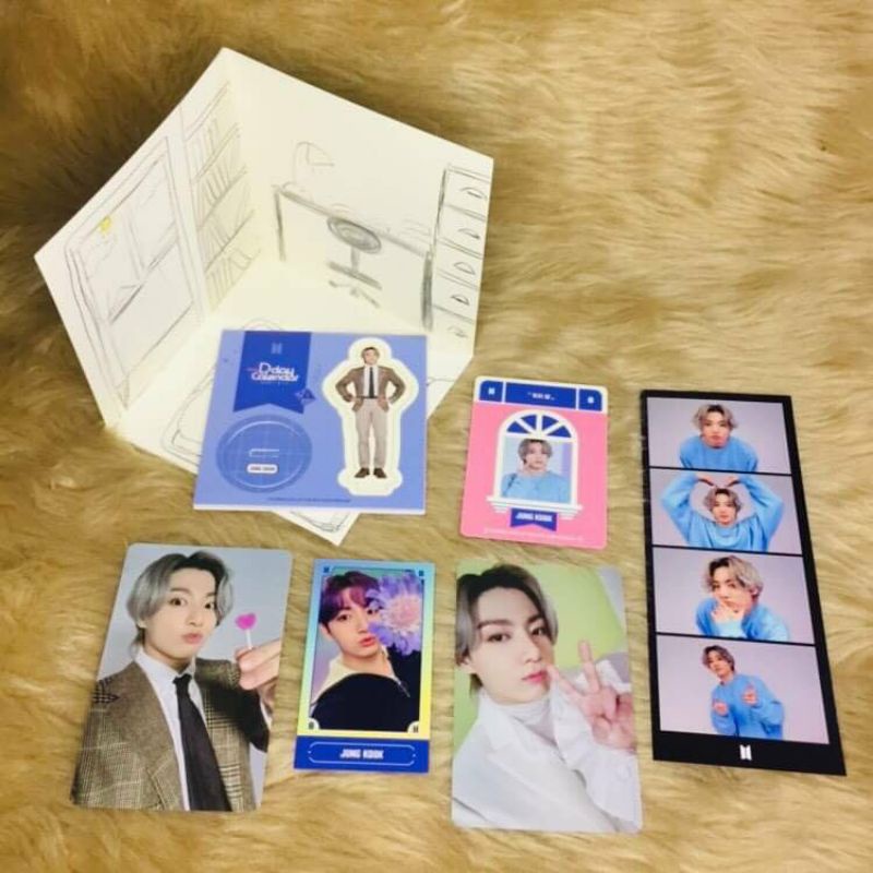 BTS FESTA CALENDAR 2021Namjoon & Jungkook Set