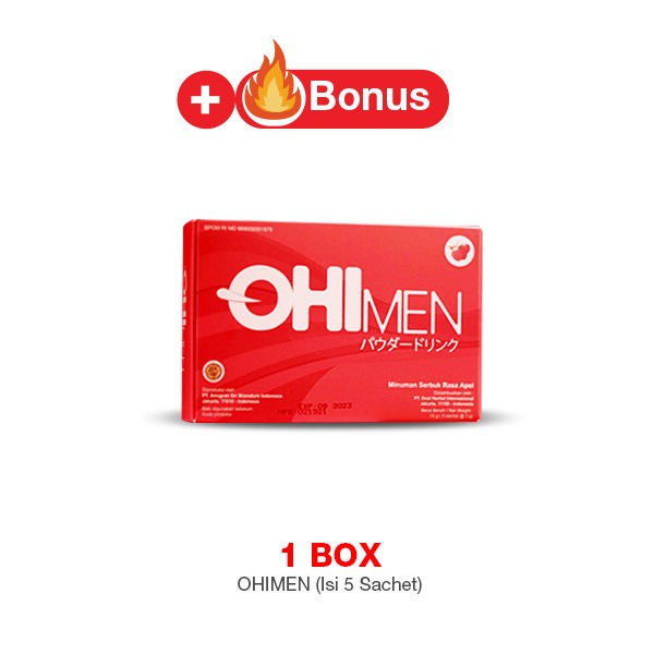Ohimen Suplemen Pria (BPOM) - Minuman Herbal Penambah Stamina